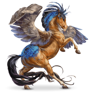 fågelnomadhästen alcedo