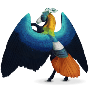 fågelnomadhästen lophos